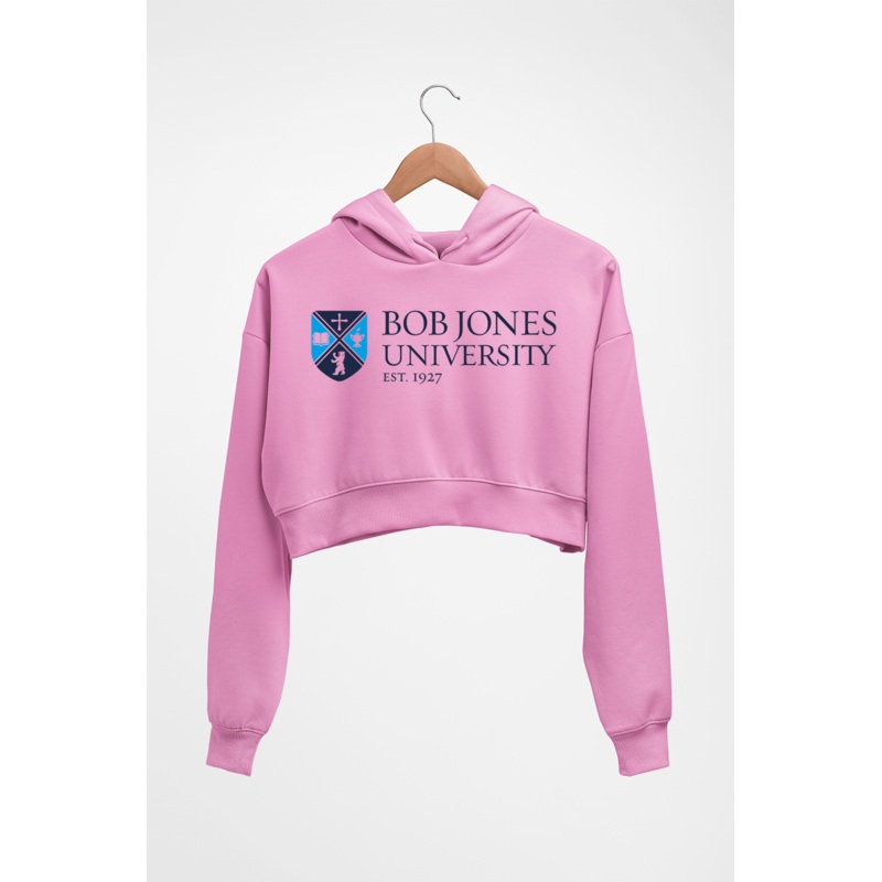 Bob Jones University Crop HOODIE FOR WOMEN