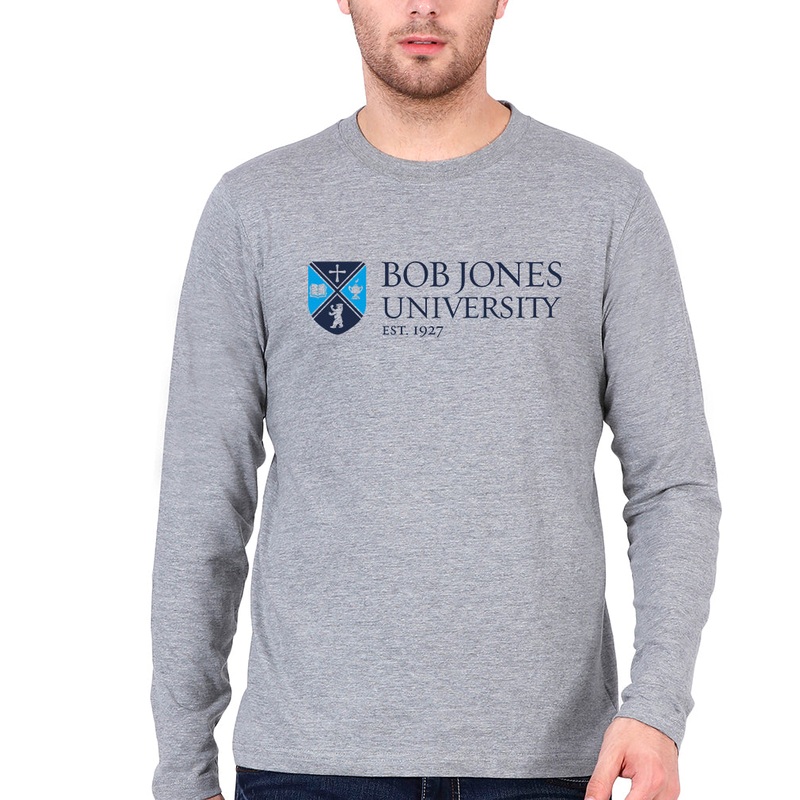 Bob Jones University Full Sleeves T-Shirt for Men