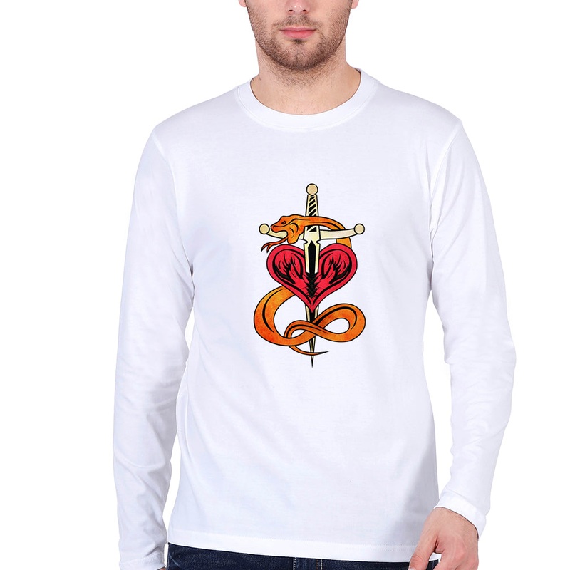 Shawn Michaels (WWE) Full Sleeves T-Shirt for Men