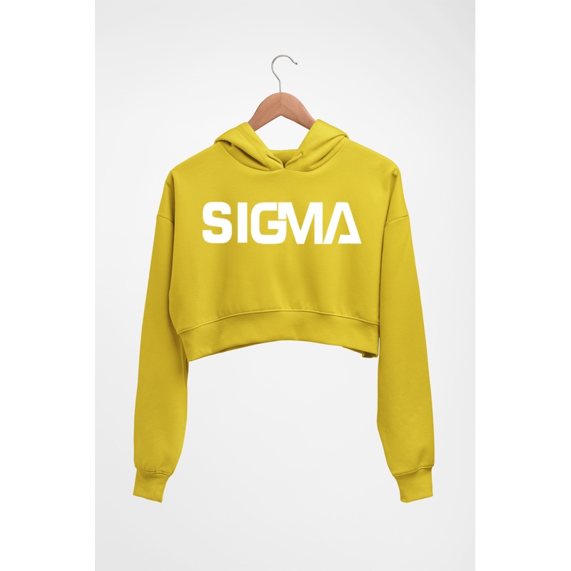 Sigma Crop HOODIE FOR WOMEN EMC50258997128