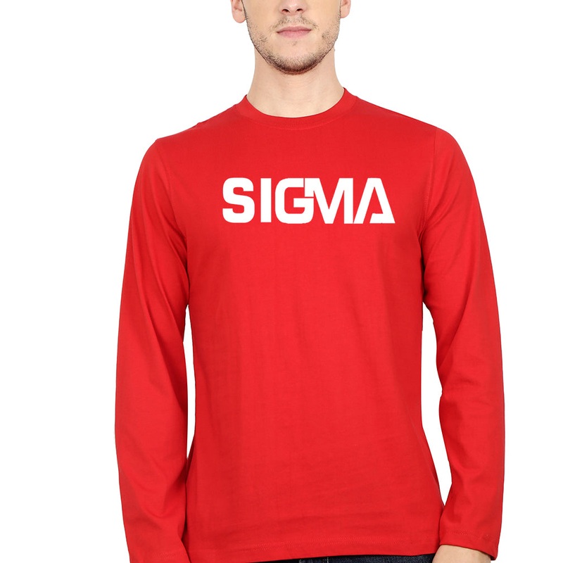 Sigma Full Sleeves T-Shirt for Men EMC50258997188