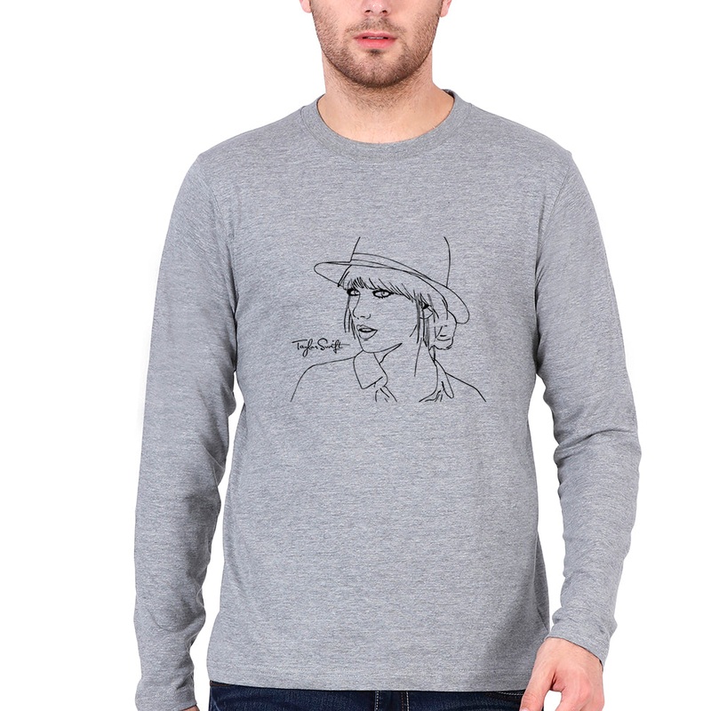 Taylor Swift Full Sleeves T-Shirt for Men EMC50258997185