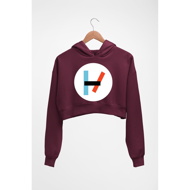 Twenty one pilots Crop HOODIE FOR WOMEN EMC50258997118