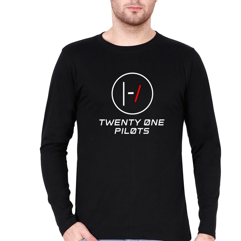 Twenty one pilots Full Sleeves T-Shirt for Men EMC50258997179