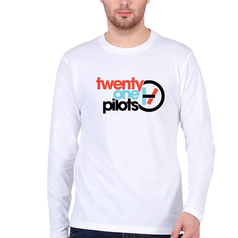 Twenty one pilots Full Sleeves T-Shirt for Men EMC50258997180