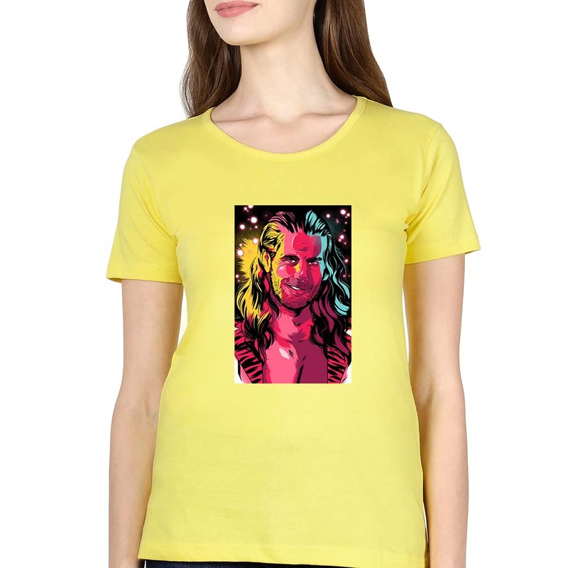 Shawn Michaels – Heartbreak Kid (HBK) (WWE) T-Shirt for Women EMC50258997094