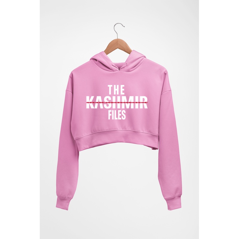 The Kashmir Files Crop HOODIE FOR WOMEN EMC50258996951