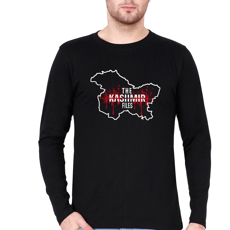 The Kashmir Files Full Sleeves T-Shirt for Men EMC50258996990