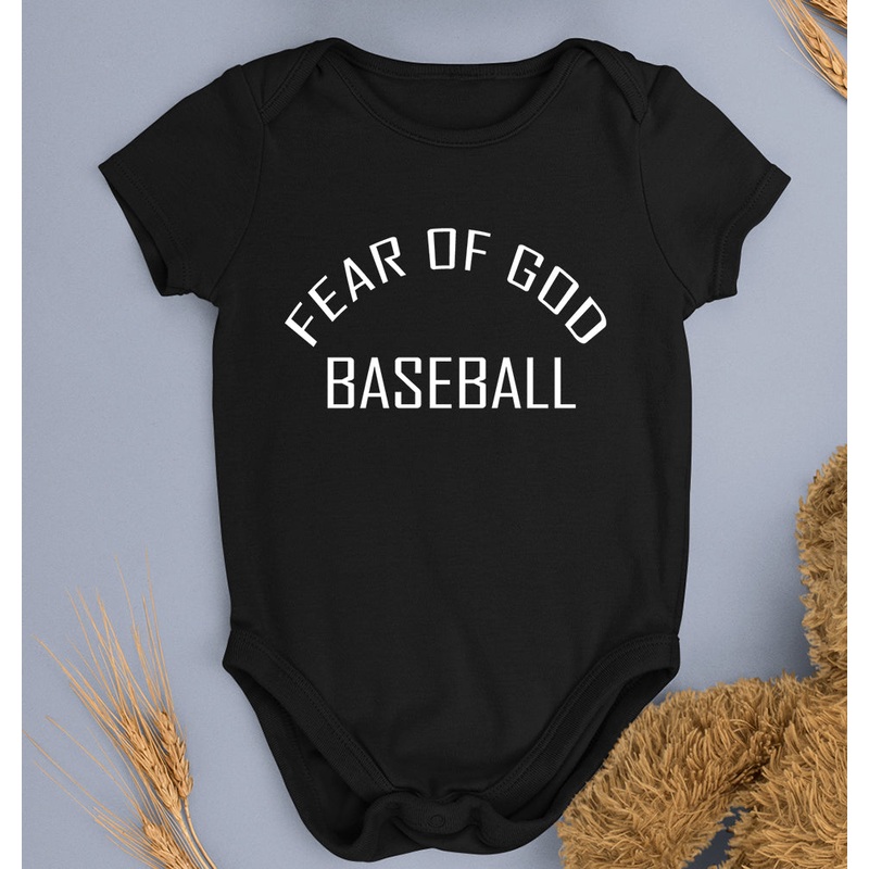 Fear of God Baseball Kids Romper For Baby Boy/Girl