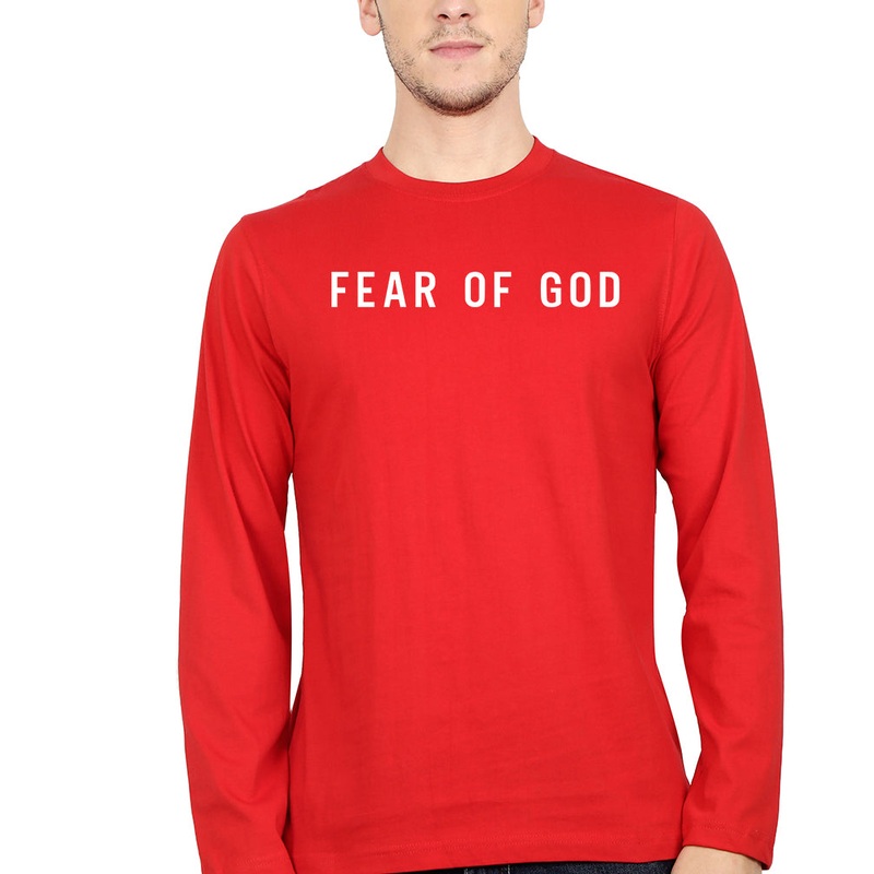 Fear of God Full Sleeves T-Shirt for Men EMC50258996556