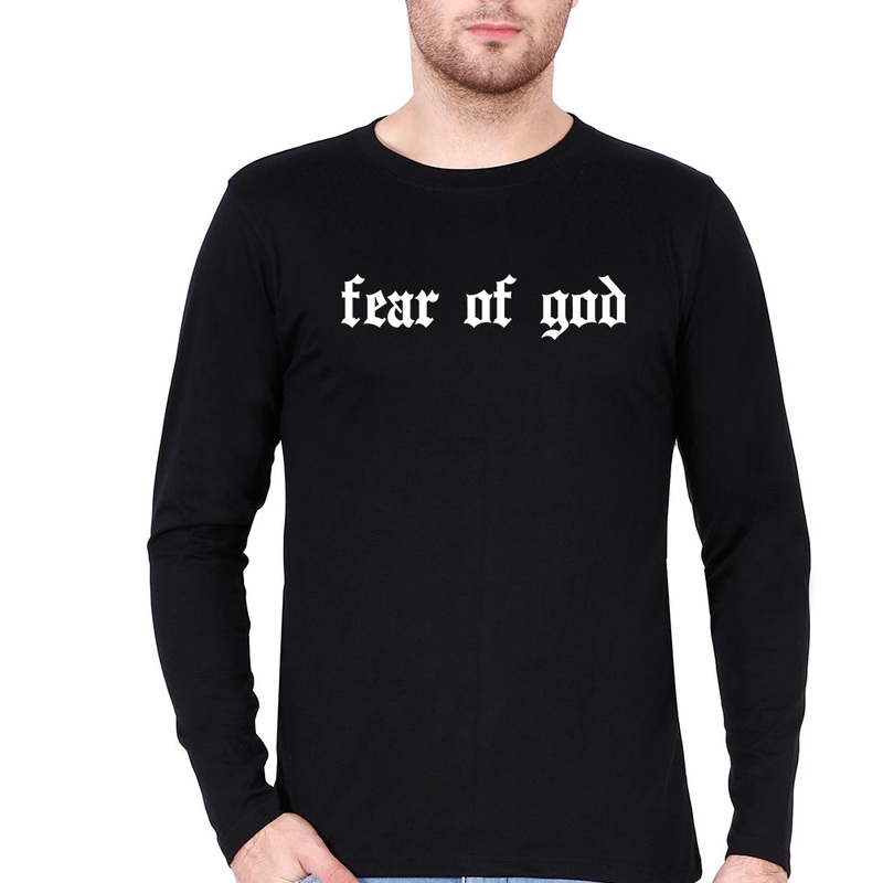 Fear of God Full Sleeves T-Shirt for Men EMC50258996557