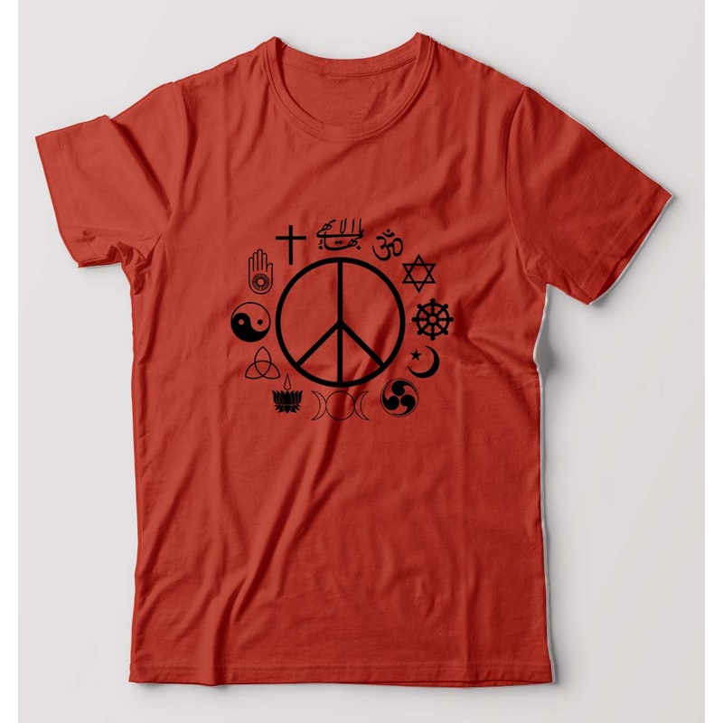 Peace Religious Symbols T-Shirt for Men EMC50258996621