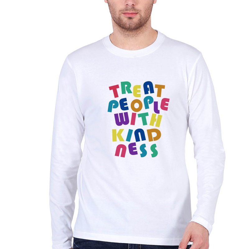 treat people.with kindness harry styles Full Sleeves T-Shirt for Men EMC50258996528