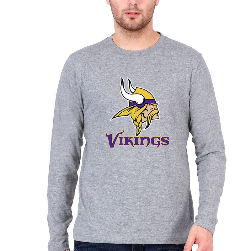 Vikings Full Sleeves T-Shirt for Men EMC50258996532