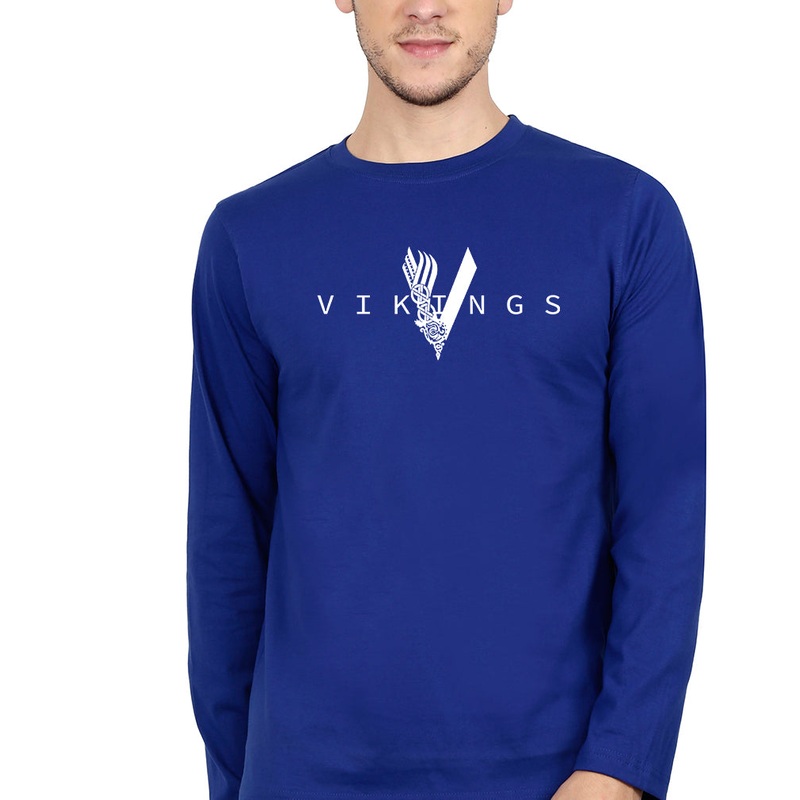 Vikings Full Sleeves T-Shirt for Men EMC50258996534