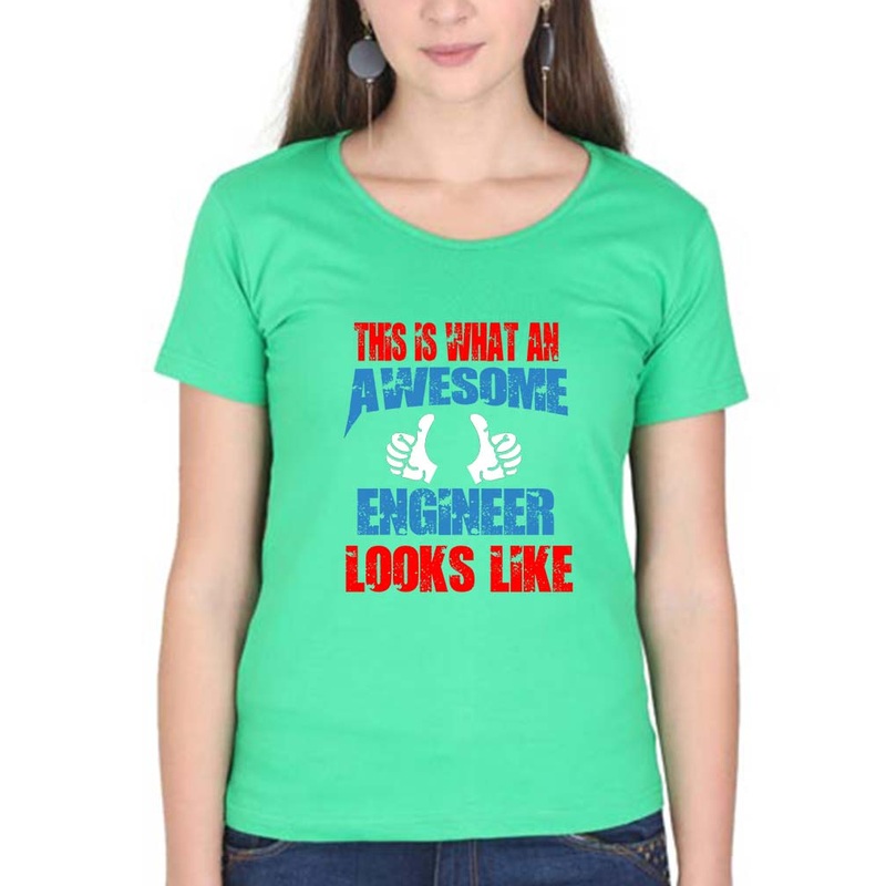 Awesome Engineer T-Shirt for Women