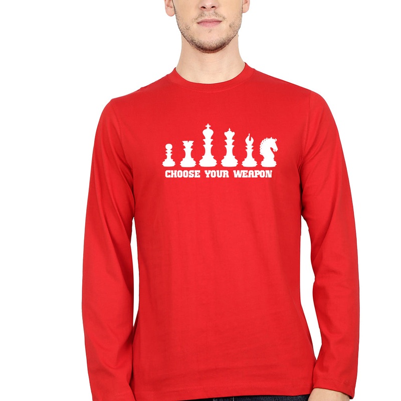 Chess Full Sleeves T-Shirt for Men EMC50258996261