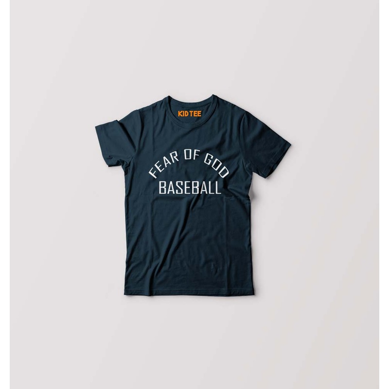 Fear of God Baseball Kids T-Shirt for Boy/Girl