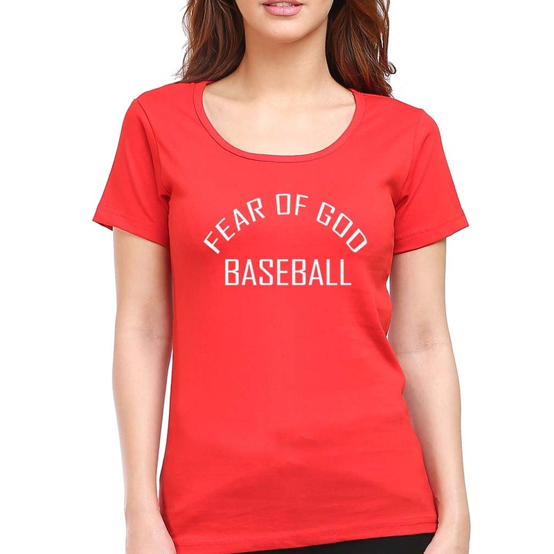 Fear of God Baseball T-Shirt for Women