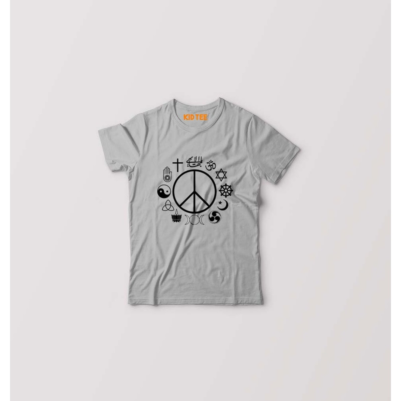 Peace Religious Symbols Kids T-Shirt for Boy/Girl EMC50258996324
