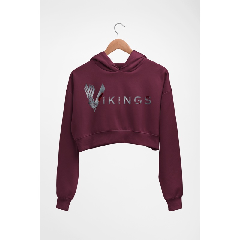 Vikings Crop HOODIE FOR WOMEN EMC50258996405