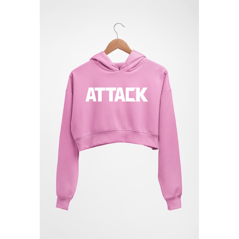 Attack Crop HOODIE FOR WOMEN
