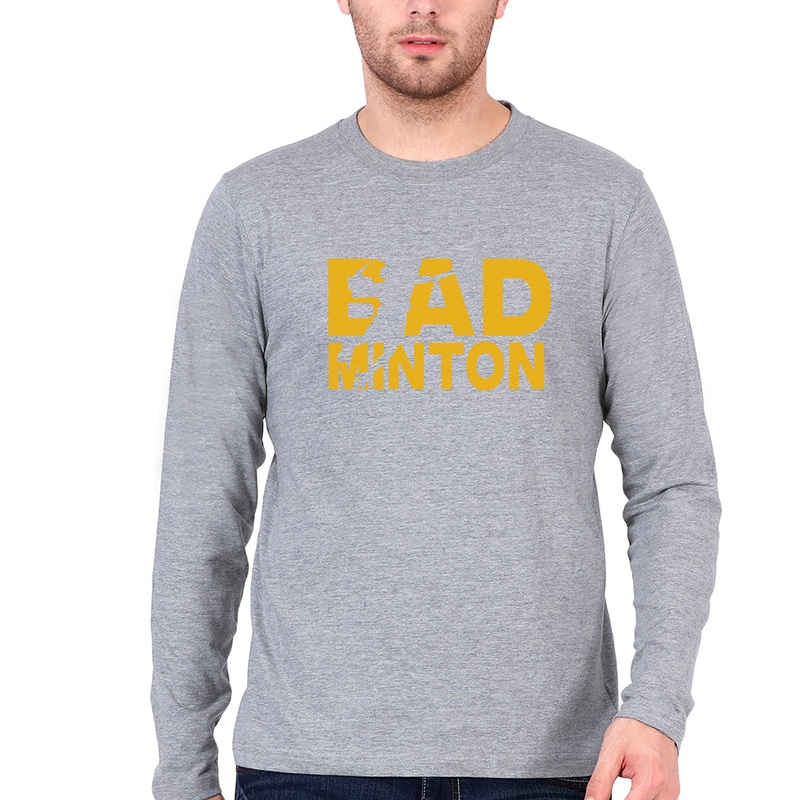 Badminton Full Sleeves T-Shirt for Men EMC50258996245