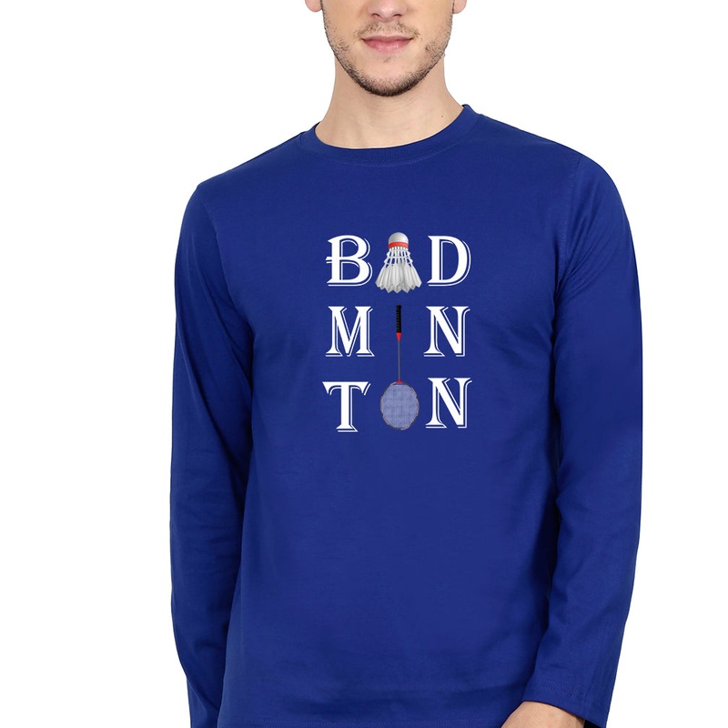 Badminton Full Sleeves T-Shirt for Men EMC50258996250