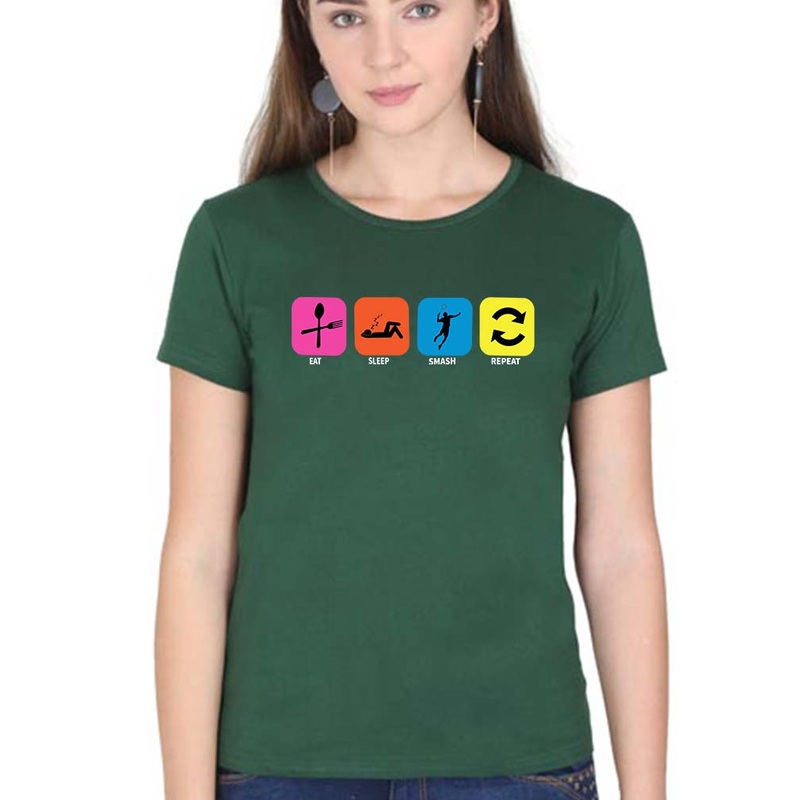 Badminton T-Shirt for Women EMC50258996089