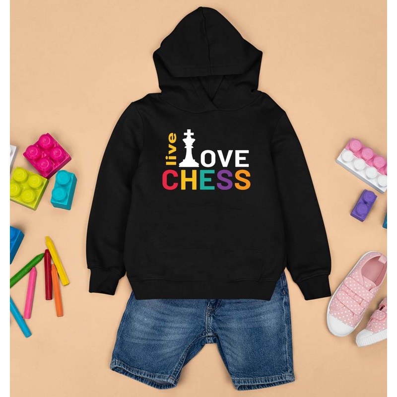 Chess Love Kids Hoodie for Boy/Girl