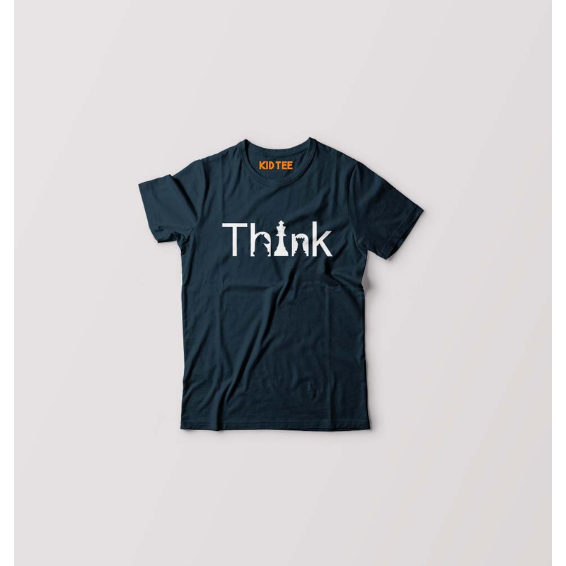 Chess Think Kids T-Shirt for Boy/Girl