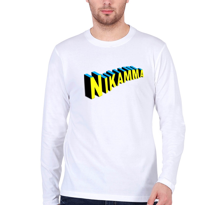 Nikamma Full Sleeves T-Shirt for Men