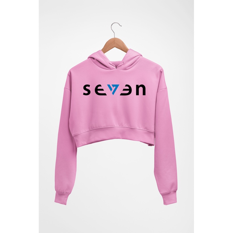 Seven MS Dhoni Crop HOODIE FOR WOMEN EMC50258996164