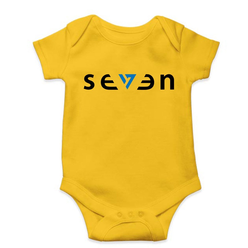 Seven MS Dhoni Kids Romper For Baby Boy/Girl EMC50258996099