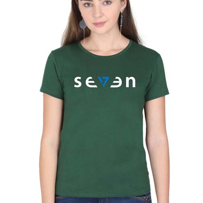 Seven MS Dhoni T-Shirt for Women EMC50258996104