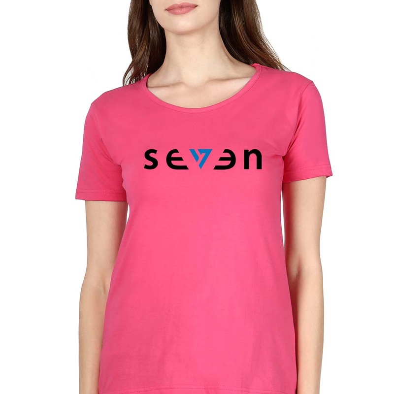 Seven MS Dhoni T-Shirt for Women EMC50258996107