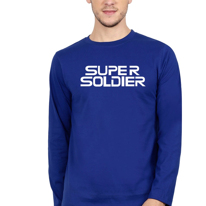 Super Soldier Full Sleeves T-Shirt for Men