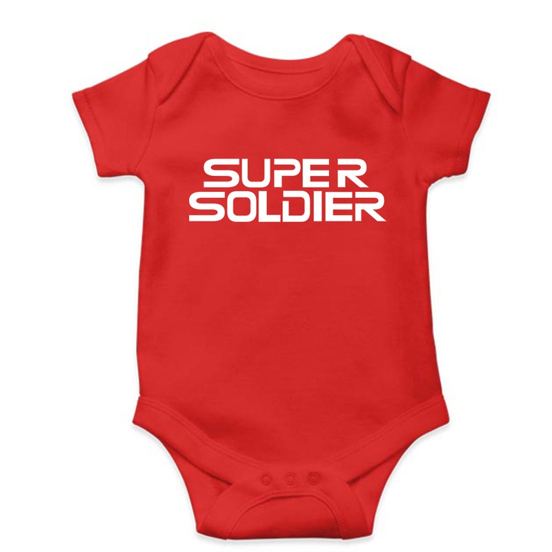 Super Soldier Kids Romper For Baby Boy/Girl