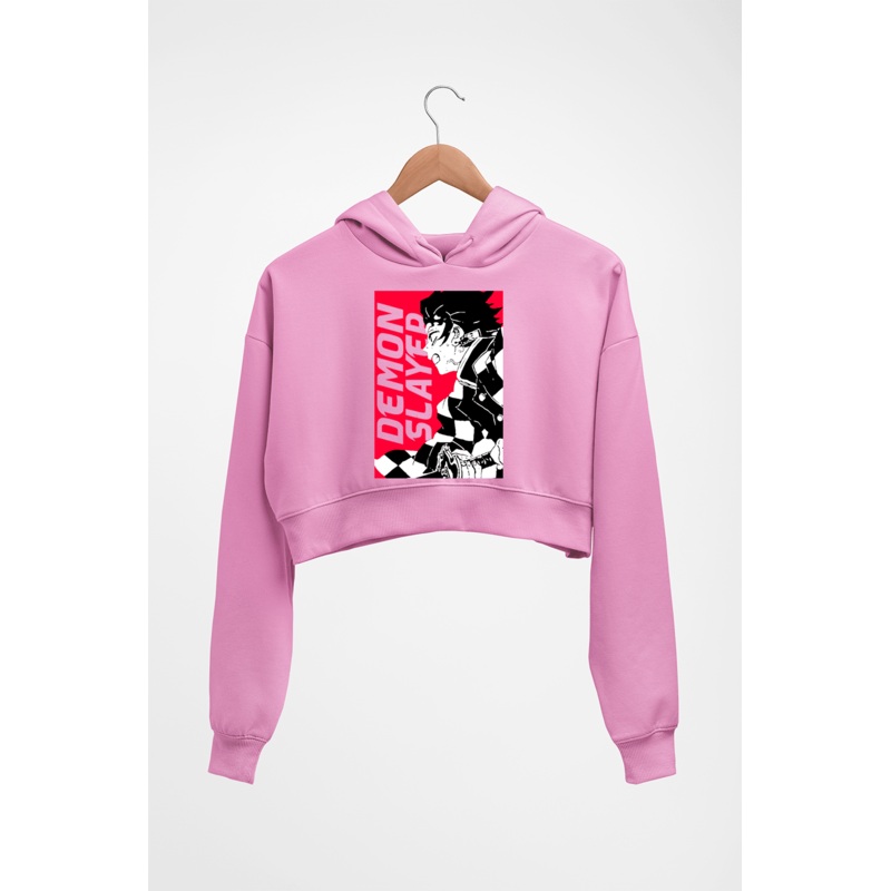 Demon Slayer Crop HOODIE FOR WOMEN EMC50258995921