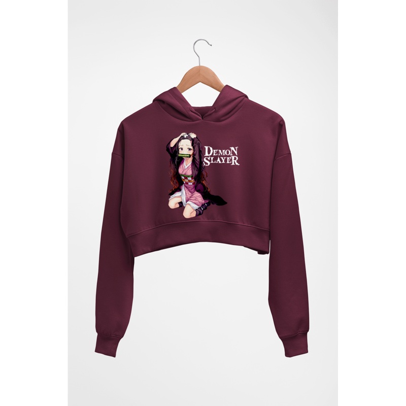 Demon Slayer Crop HOODIE FOR WOMEN EMC50258995922
