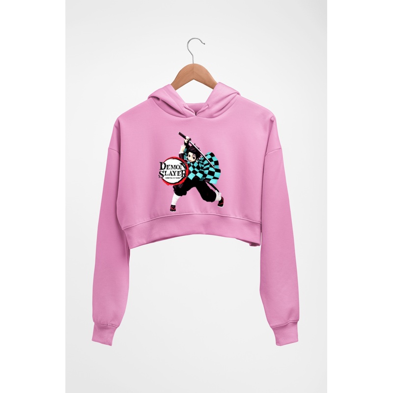 Demon Slayer Crop HOODIE FOR WOMEN EMC50258995923