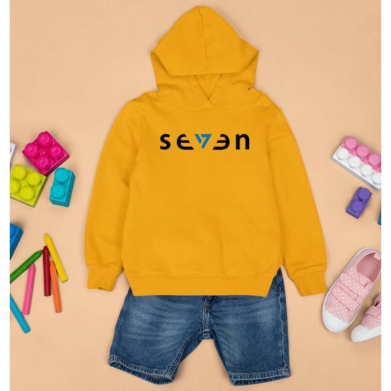 Seven MS Dhoni Kids Hoodie for Boy/Girl EMC50258996040
