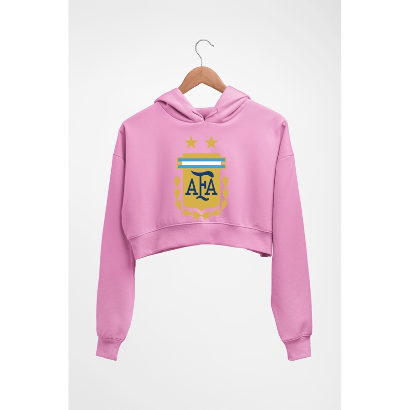 Argentina Football Crop HOODIE FOR WOMEN EMC50258995673