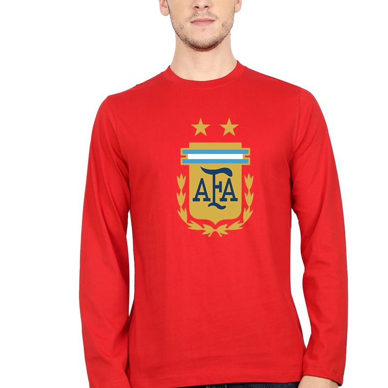 Argentina Football Full Sleeves T-Shirt for Men EMC50258995763