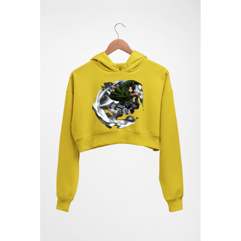 Attack on Titan Crop HOODIE FOR WOMEN EMC50258995691