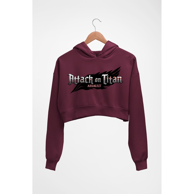 Attack on Titan Crop HOODIE FOR WOMEN EMC50258995692