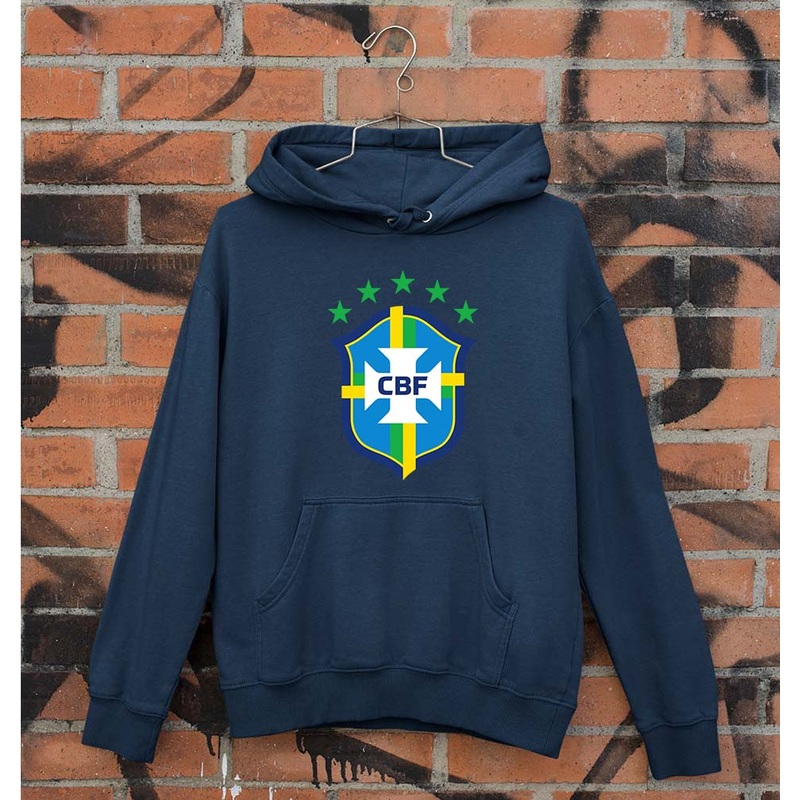 Brazil Football Football Unisex Hoodie for Men/Women