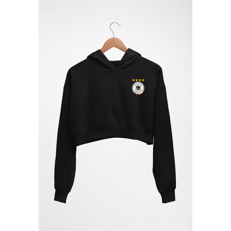 Germany Football Crop HOODIE FOR WOMEN EMC50258995661