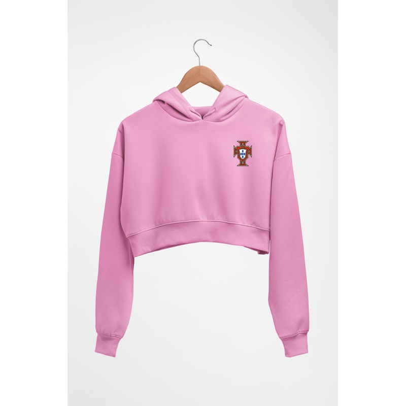Portugal Football Crop HOODIE FOR WOMEN EMC50258995659