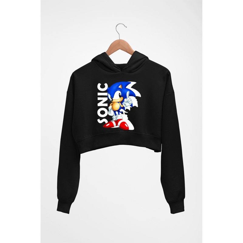 Sonic Crop HOODIE FOR WOMEN EMC50258995723